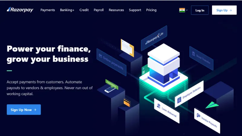 Top 10 Neo Bank Startups in India | RazorPay