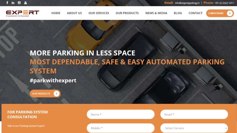 Top 10 Parking Tech Startups in India | Expert Parking Systems