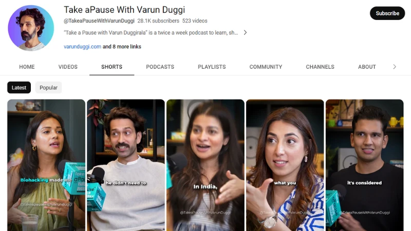 The Varun Duggi Show - Podcasts for Entrepreneurs in India