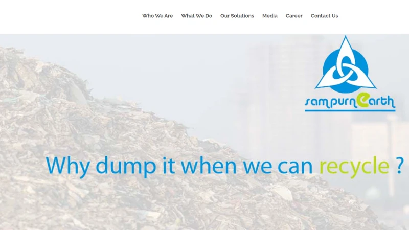 Top 10 Waste Management Startups in India | Sampurn(e)arth Environment