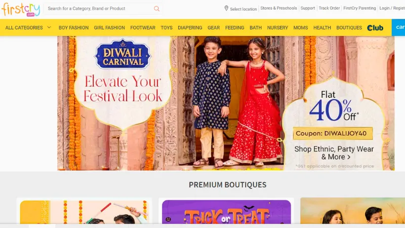 Top Ecommerce Unicorns in India | FirstCry