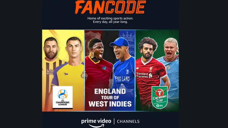 Amazon Prime Video has partnered with FanCode, an online marketplace, and live content providers to provide sporting content to its audience.