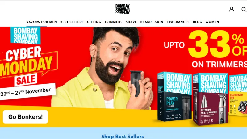 Bombay Shaving Company - Wide range of product