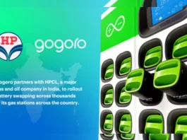 HPCL and Gogoro Partners To Rollout Battery Swapping Across Retail Outlets in India