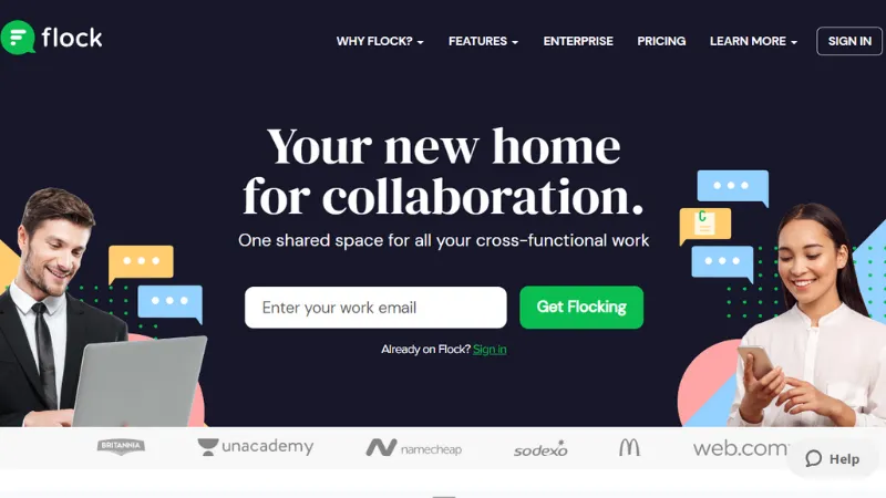 Flock - Team Collaboration and Real-Time Chat Tool