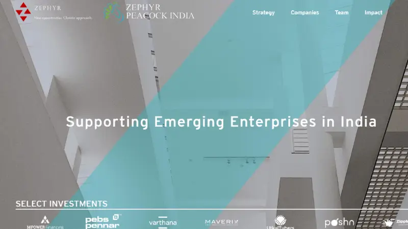 Zephyr Peacock India - Agritech Investors For Startups in India