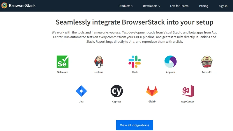 BrowserStack -  Top 10 Cloud Computing Startups in India