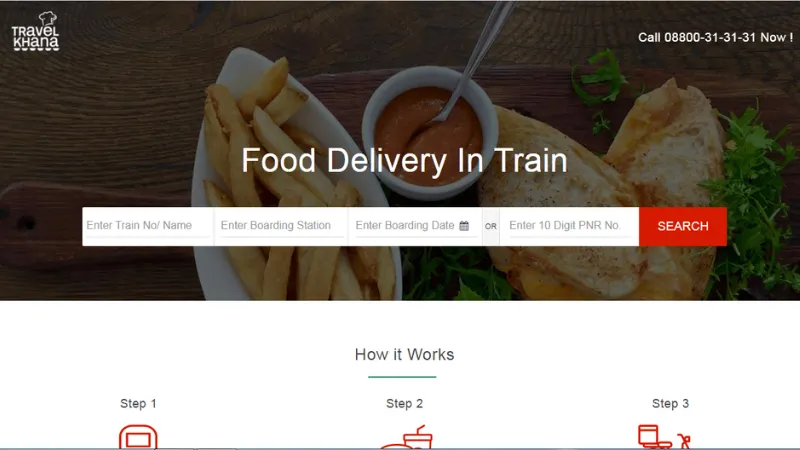 Travelkhana is a Noida-based cloud kitchen platform that offers fresh food to passengers who ride on the Indian railway.