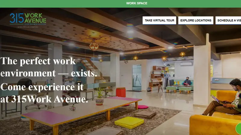 Top 10 Coworking Spaces in India | 315Work Avenue