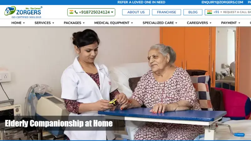 Top 10 Indian Home Healthcare Startups | Zorgers
