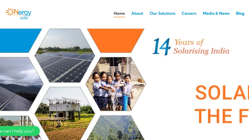 ONergy - Kolkata-based Solar Energy Startup