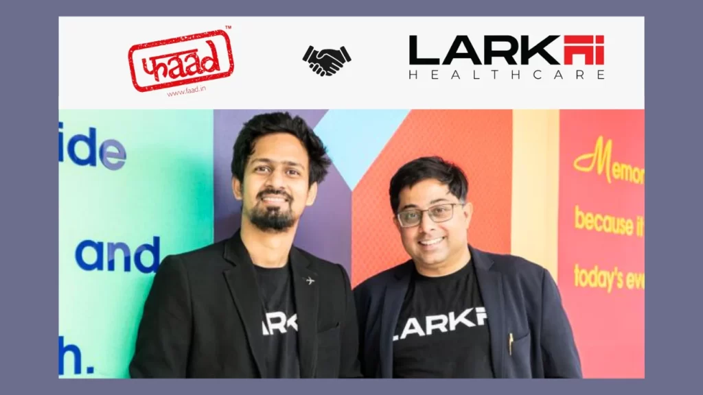Faad Network, India's leading early-stage fund, has invested in Larkai Healthcare Pvt. Ltd., a global Med-Tech company that provides advanced, affordable, and accessible healthcare solutions. Larkai Healthcare secured an investment of 500k USD for the seed funding round from FAAD Network, QI Ventures, RTAF, and additional government grants.
