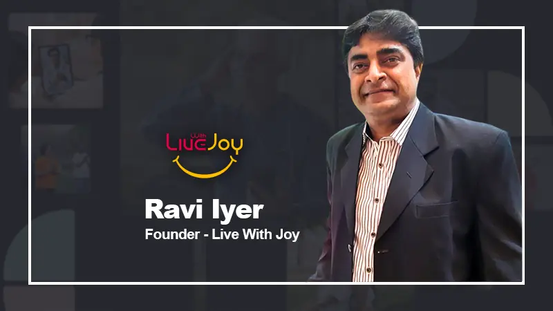 Live With Joy began to take shape. Building upon Ravi Iyer's Corporate Industry experience, the team envisioned it as a comprehensive solution to address loneliness and care among the elderly in India. The inception of Live With Joy was deeply personal. With elderly parents residing alone in a distant city, the concern for their well-being became the catalyst for a service transcending mere physical care to encompass genuine companionship.