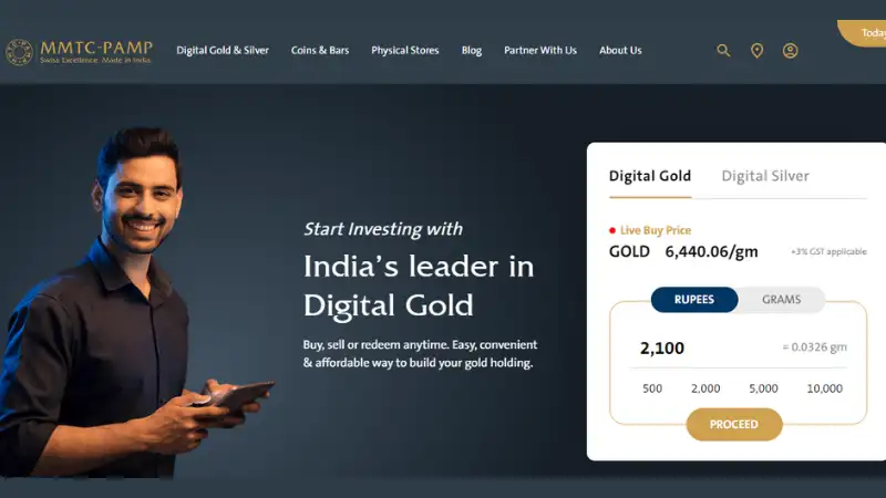 Top 10 Best Platforms to Buy Digital Gold In India | MMTC-PAMP Digital Gold
