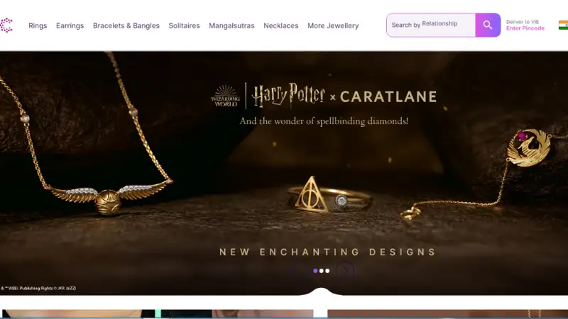 Top 10 Jewellery Startups in India | Caratlane