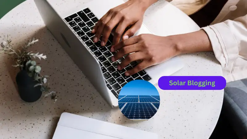 Solar Blogging - A profitable business idea in India