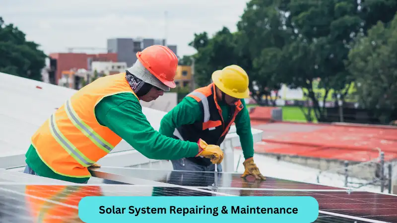Solar System Repairing & Maintenance Idea