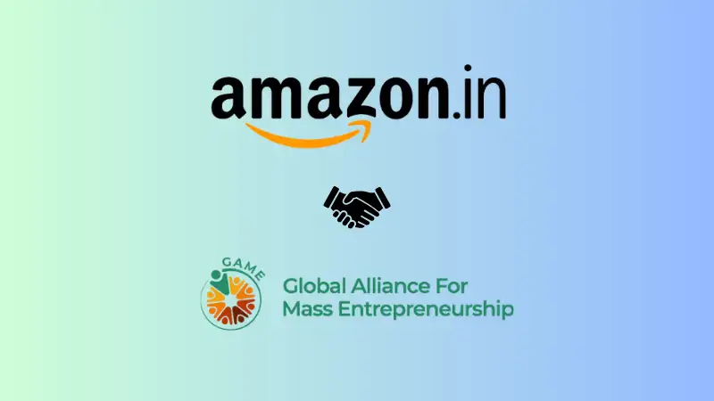 Amazon India signed a Memorandum of Understanding (MoU) with ‘Global Alliance for Mass Entrepreneurship (GAME), to collaborate and promote digital growth of women entrepreneurs in India, especially in Tier-2, Tier-3 cities and beyond.