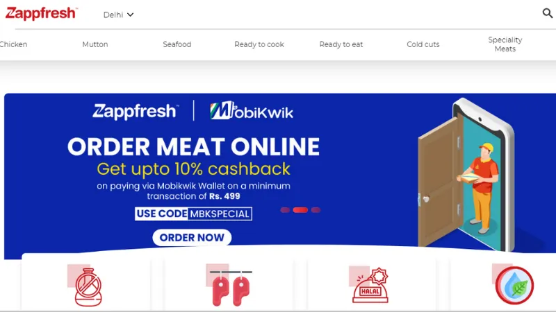 Top 10 Meat Startups in India | Zappfresh