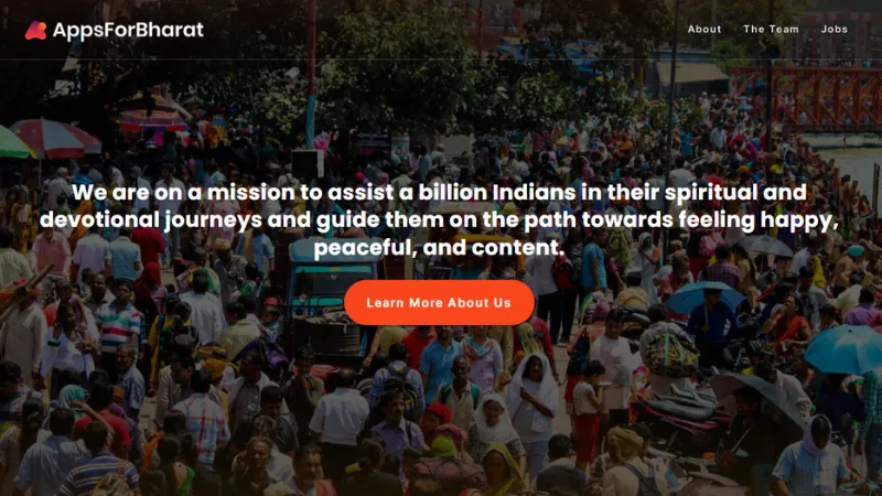AppsForBharat - Spiritual Tech Startups in India