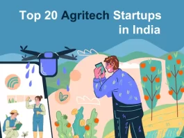 Apna Godam, KhetiGaadi, Fasal, Ninjacart, Waycool, and BharatAgri are some of the leading agritech startups in India.