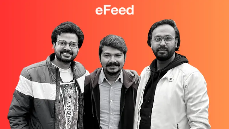 eFeed, a precision animal management & nutrition company, has announced that it has raised INR 1 crore from Revenue Based Financing company, Klub and has had an impressive 10x financial growth in 2023 by selling