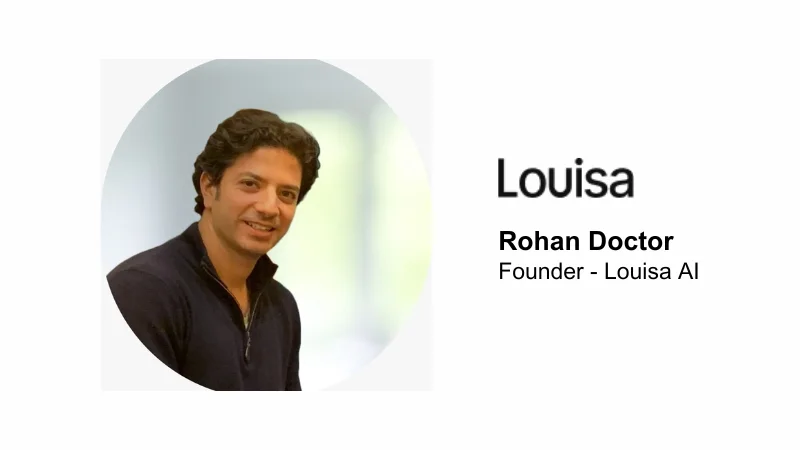 In its first funding round Palm Drive VC, Evolution VC, Nucleus VC, Gaingels, and former Goldman Sachs partners, Sandiip Bhammer, among others, invested $5 million to the AI platform Louisa AI.