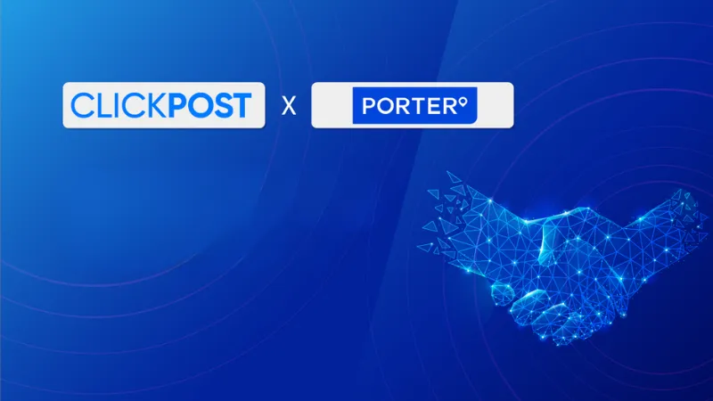 ClickPost and Porter have announced an exciting partnership, combining ClickPost’s shipment tracking and resolution workflow with Porter’s tech-enabled logistics solutions. This collaboration aims to benefit eCommerce businesses, companies, and individual shippers.