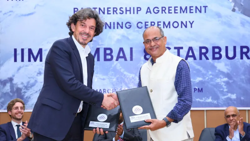 The Indian Institute of Management Mumbai (IIM Mumbai) and Starburst Aerospace has entered into a strategic partnership that is expected to completely change the Indian aerospace, new space, and defence (ASD) business.