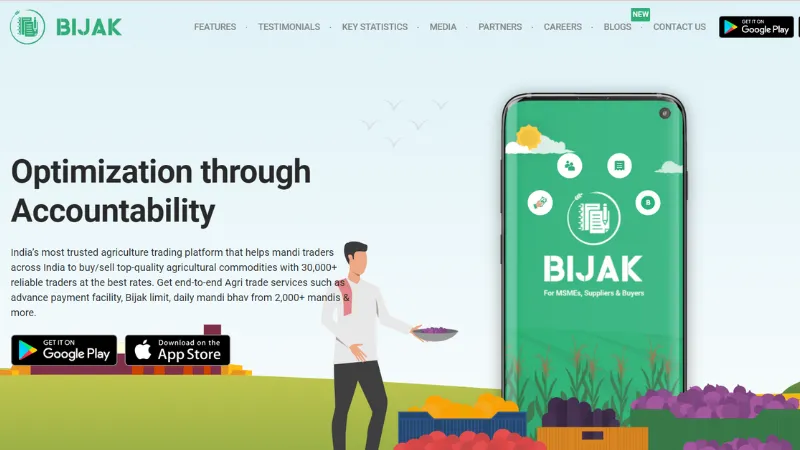 Bijak - An agriculture trading platform