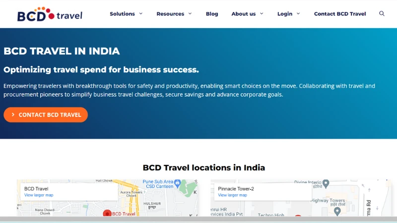 Top 10 Business Travel Management Companies In India | BCD Travel India