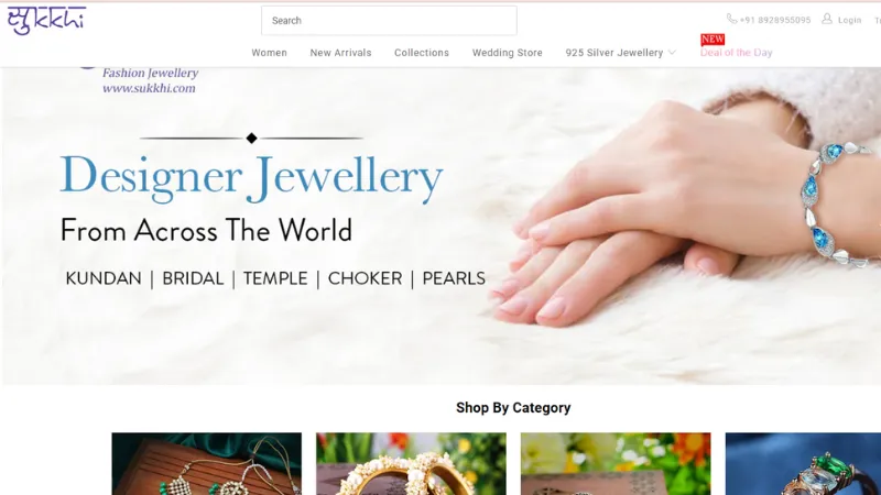 Sukkhi - Top 10 Fashion Jewellery Brands in India