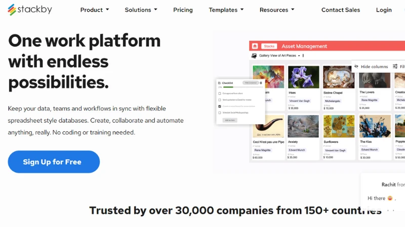 Stackby - A Surat-based SaaS startup
