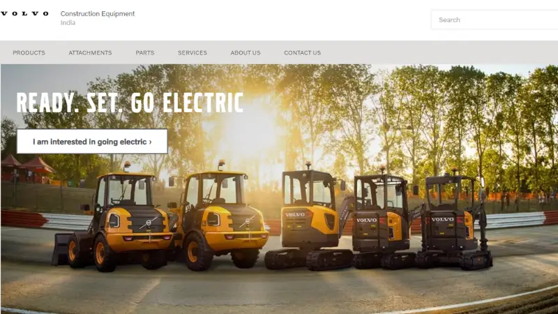 Construction Machinery Companies in India - Volvo Construction Equipment India