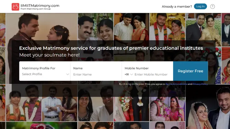 IITIIMMatrimony - Matrimonial Websites in India for IIM and IIT Graduates