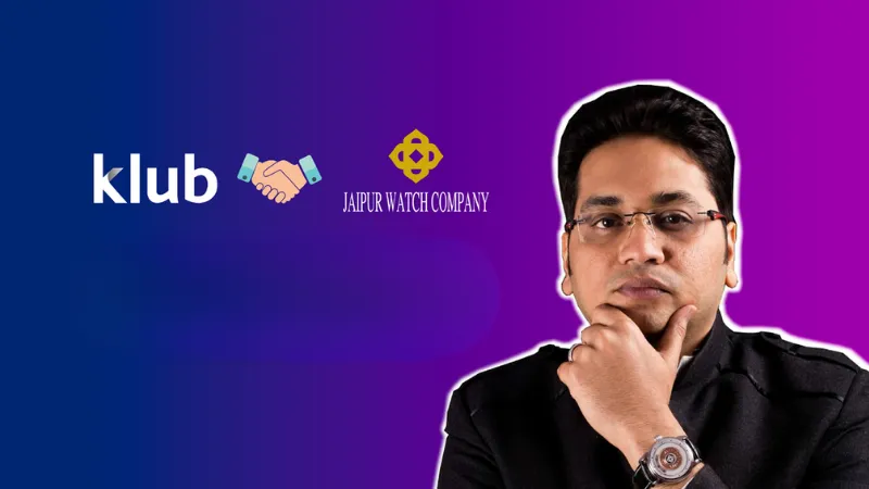 Luxury watch microbrand Jaipur Watch Company has raised revenue-based funding from Klub totaling Rs 1.6 crore.