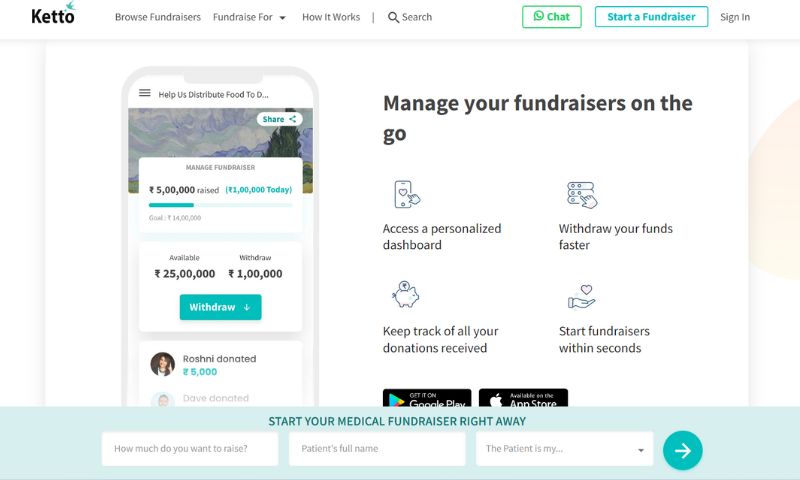 Ketto - Popular Crowdfunding Sites for Medical