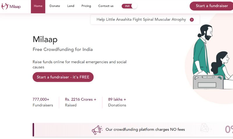 Milaap - Crowdfunding Sites for Personal and Social Causes
