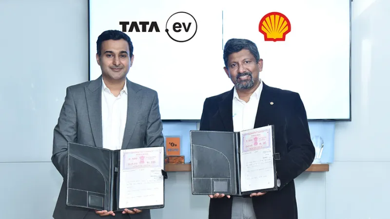 Tata Passenger Electric Mobility Ltd. (TPEM), has signed a non-binding Memorandum of Understanding with Shell India Markets Private Limited (SIMPL) to collaborate in establishing public charging stations across India.