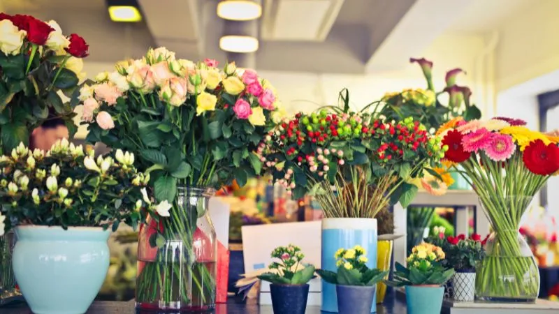 Flower Shop - Small Business Idea in Surat