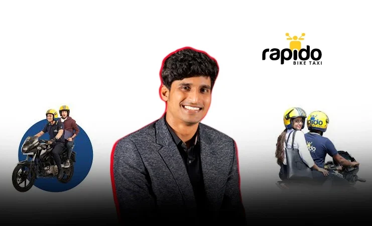 Rapido Founder, Pavan Guntupalli Was Rejected 75 Times, now Built a 6700 Cr. Company