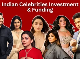Indian Celebrities Investment and funding