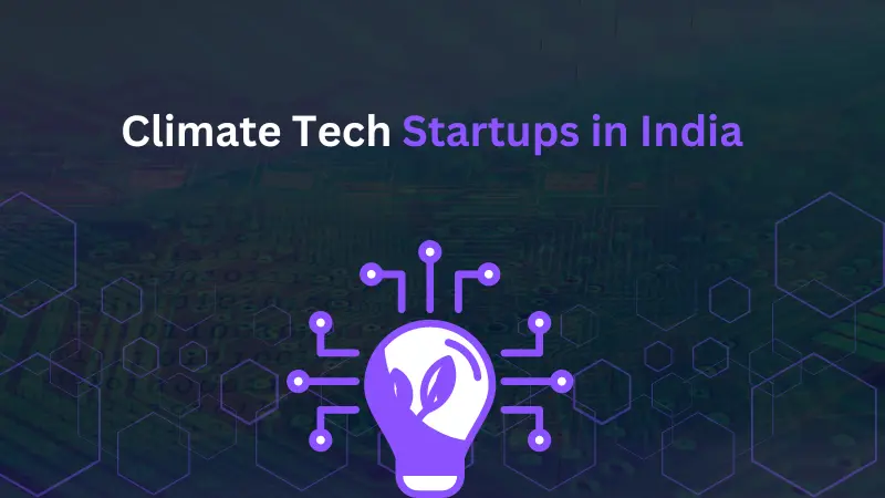 Climate Tech Startups In India